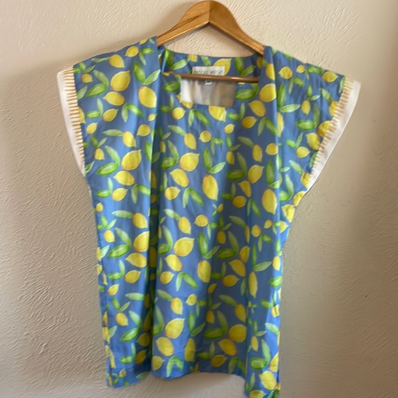 Brooke Wright Lemon Blouse XS/S - Picture 1 of 3